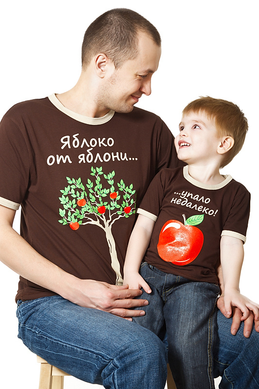 Картинка яблоко от яблони недалеко падает