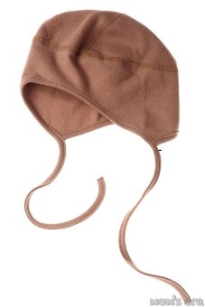 Шапка детская (Mum's Era), "Мокко", бежевая